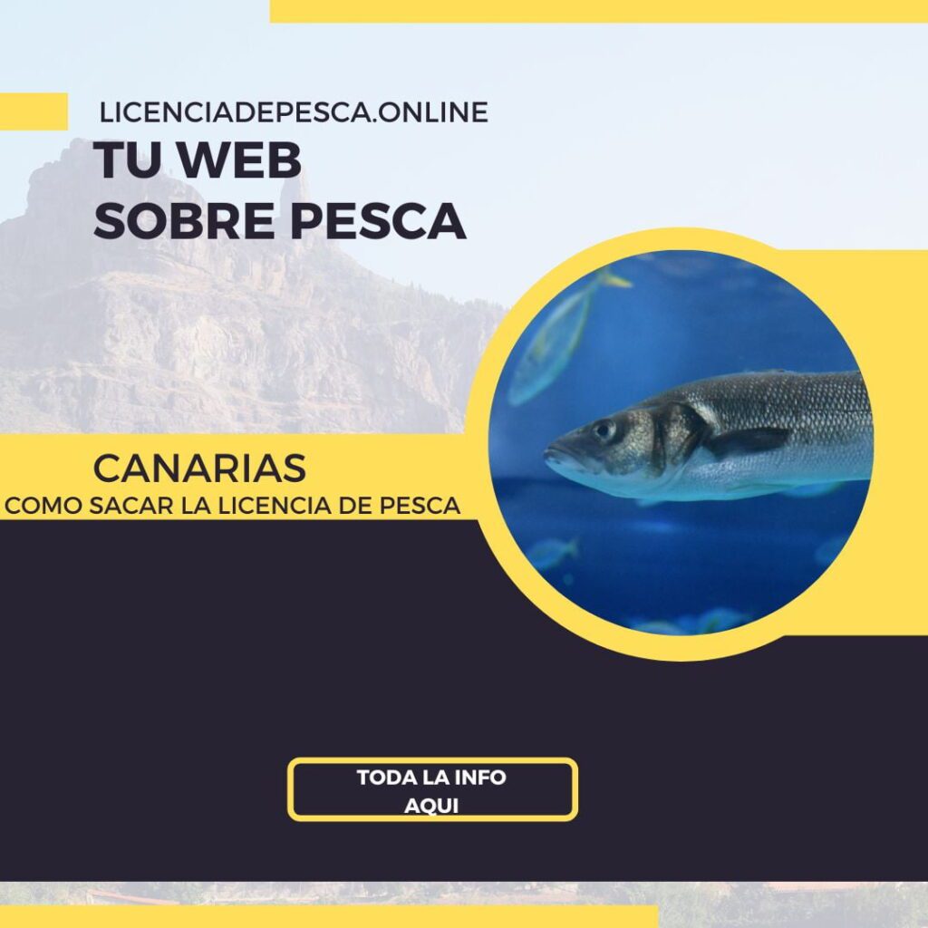 licencia de pesca de canarias